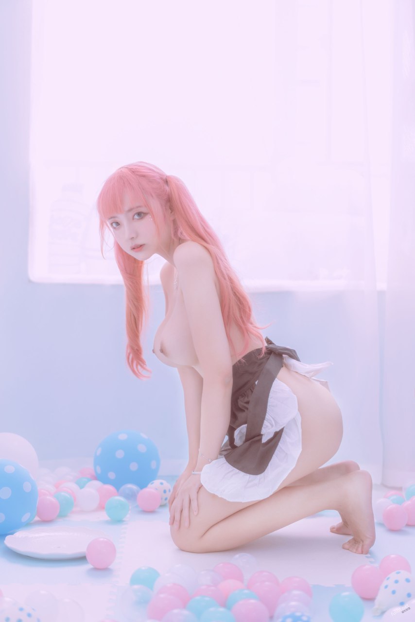 一只云燒-粉紅女仆