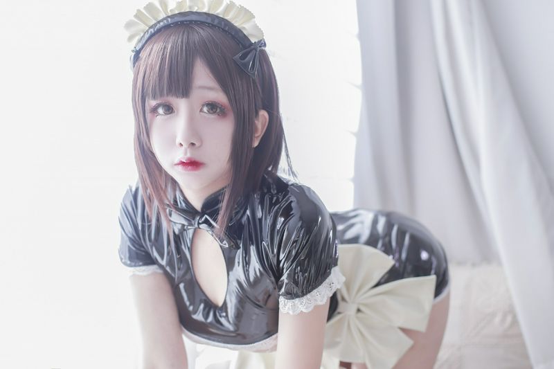 網(wǎng)路收集系列福利姬日奈嬌半乳女仆無圣光VIP福利帖