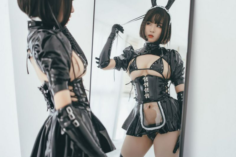 軒蕭學姐兔女郎女仆