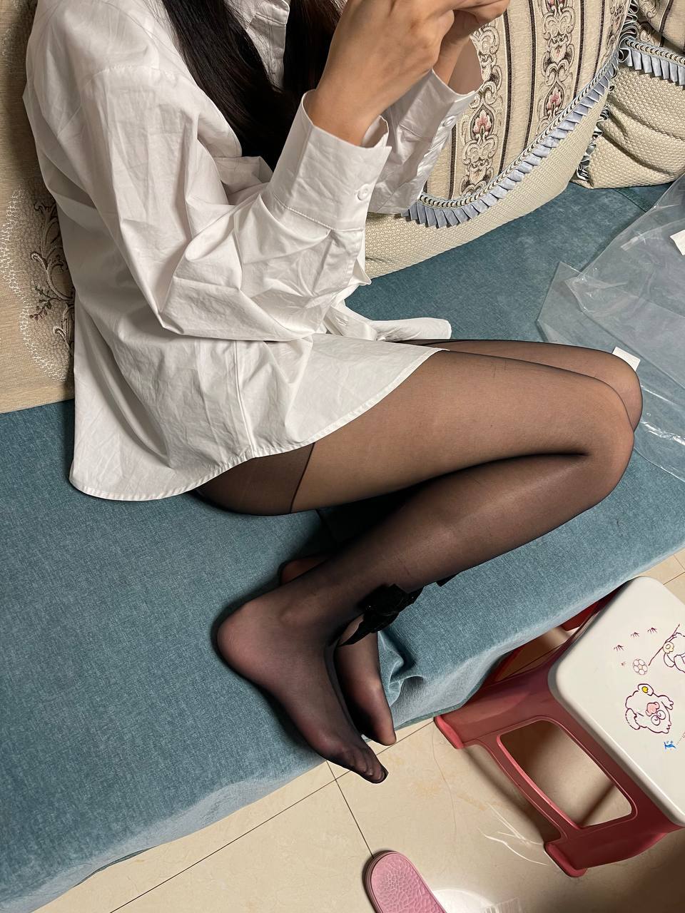 [絲襪女友]得妻如此，夫復何求