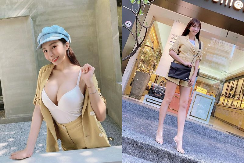 臉很小，ＯＯ卻...斜杠正妹才能兼具身材也兼具_(dá)Lala蘇心寧