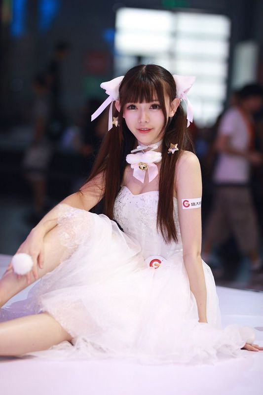 于海潤(rùn)C(jī)hinaJoy2017盛大游戲showgirl