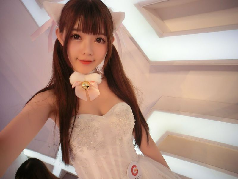 于海潤(rùn)C(jī)hinaJoy2017盛大游戲showgirl
