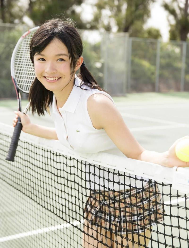 萌妹子百川晴香活力網(wǎng)球時(shí)尚寫真