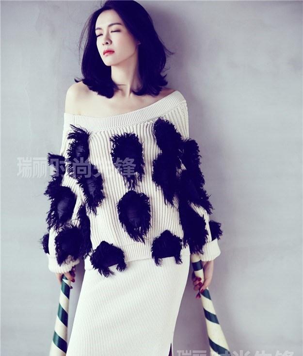美女李艾潮范兒依舊 復(fù)古時尚大片寫真