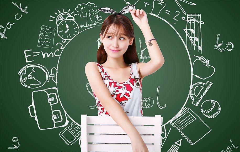清純學生妹小清新美女圖片寫真