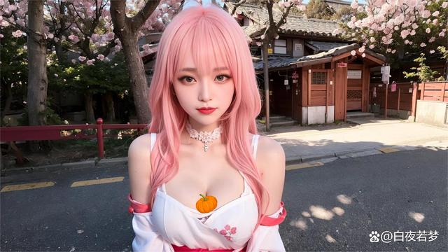AI cos與真實的人類美女哪個更吸引人？40張AI cos美女圖給你答案