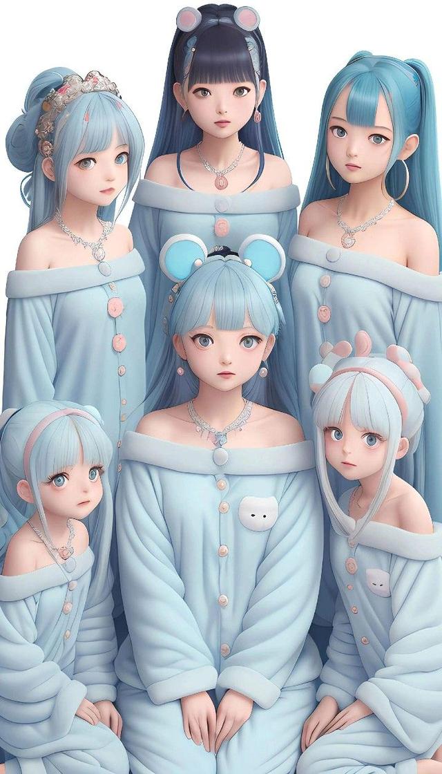 超可愛(ài)的蘿莉美少女AI繪畫(huà)