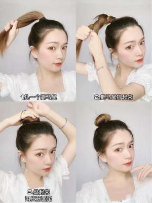 小女孩發(fā)型圖片(小女孩怎么扎頭發(fā)，5款簡單又好看的丸子頭，做個調(diào)皮機靈的姑娘)