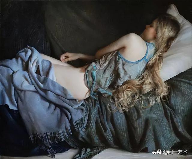 他的美女人體繪畫撩人心懷！純欲完美，令人贊嘆
