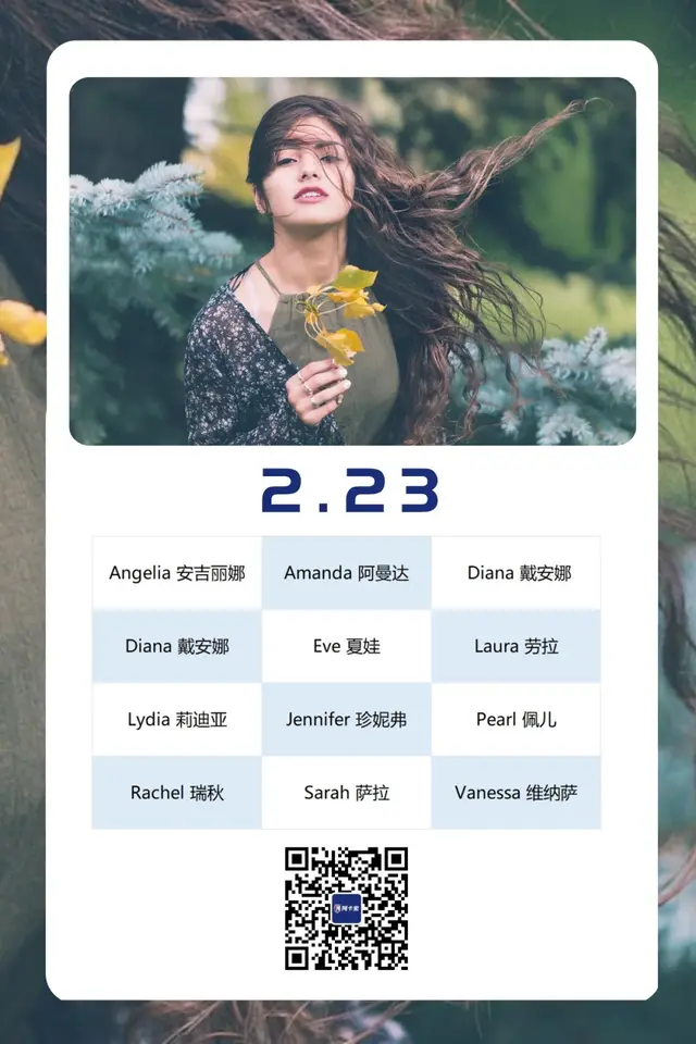 女孩英文名字大全(這12個最美英文名哪一個是你的“心頭好”？)