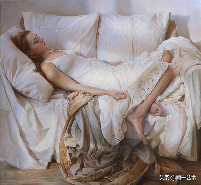 他的美女人體繪畫撩人心懷！純欲完美，令人贊嘆