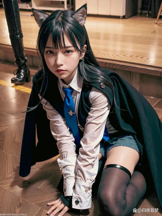 AI cos與真實的人類美女哪個更吸引人？40張AI cos美女圖給你答案