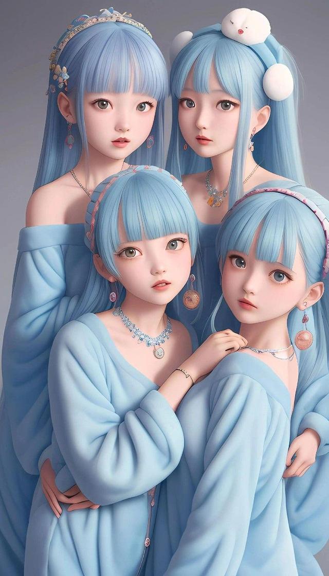 超可愛(ài)的蘿莉美少女AI繪畫(huà)