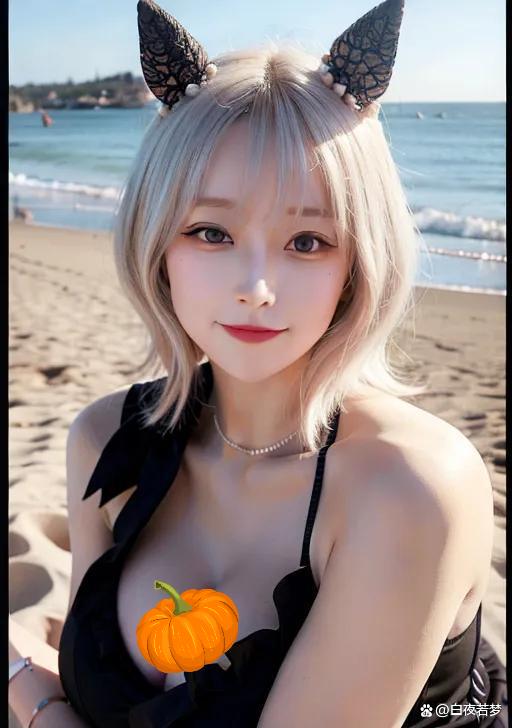 AI cos與真實的人類美女哪個更吸引人？40張AI cos美女圖給你答案