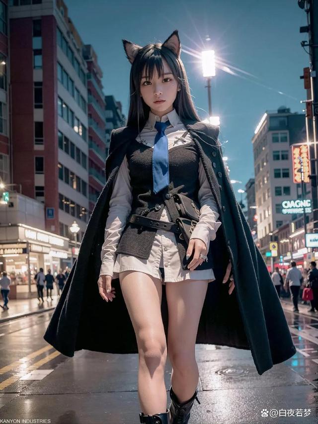 AI cos與真實的人類美女哪個更吸引人？40張AI cos美女圖給你答案