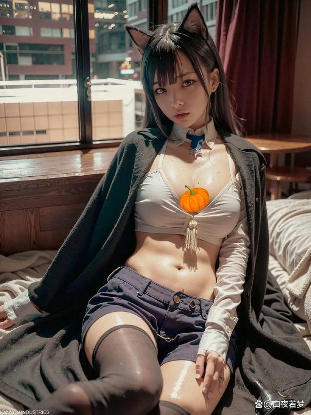 AI cos與真實的人類美女哪個更吸引人？40張AI cos美女圖給你答案