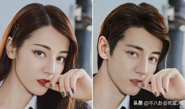 女星性轉(zhuǎn)男裝照：熱巴撞臉大眼仔，楊穎神似羅云熙，關(guān)曉彤變路人