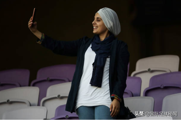 亞洲杯難得一見的各國美女球迷，東西亞美眉齊聚球場