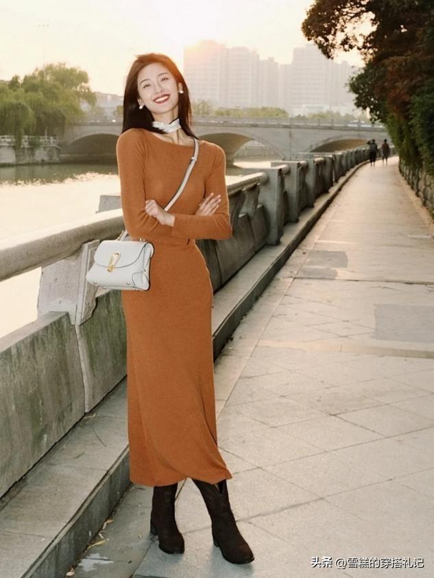 皮膚偏黃偏黑的女人，少穿大紅大綠！換成這些“高級色”，真洋氣