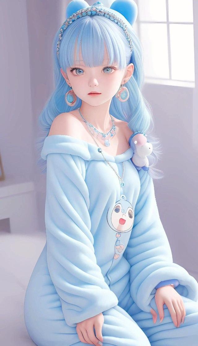 超可愛(ài)的蘿莉美少女AI繪畫(huà)