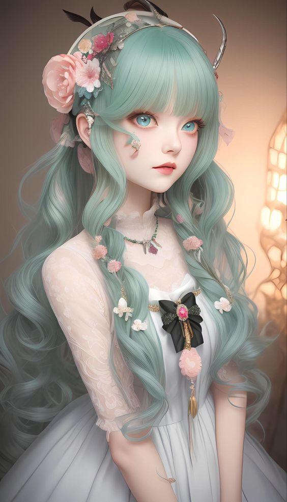 超可愛(ài)的蘿莉美少女AI繪畫(huà)