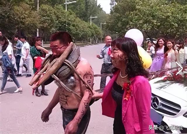 新娘結婚被多名男性親友親臉打屁股 婚鬧？還是耍流氓？