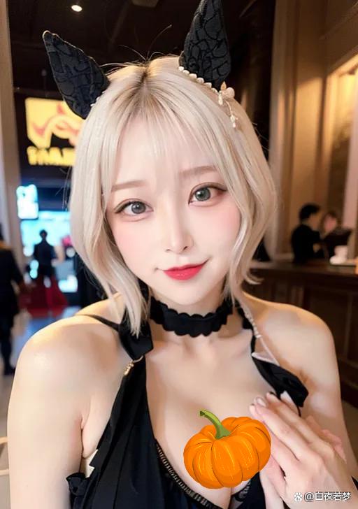 AI cos與真實的人類美女哪個更吸引人？40張AI cos美女圖給你答案