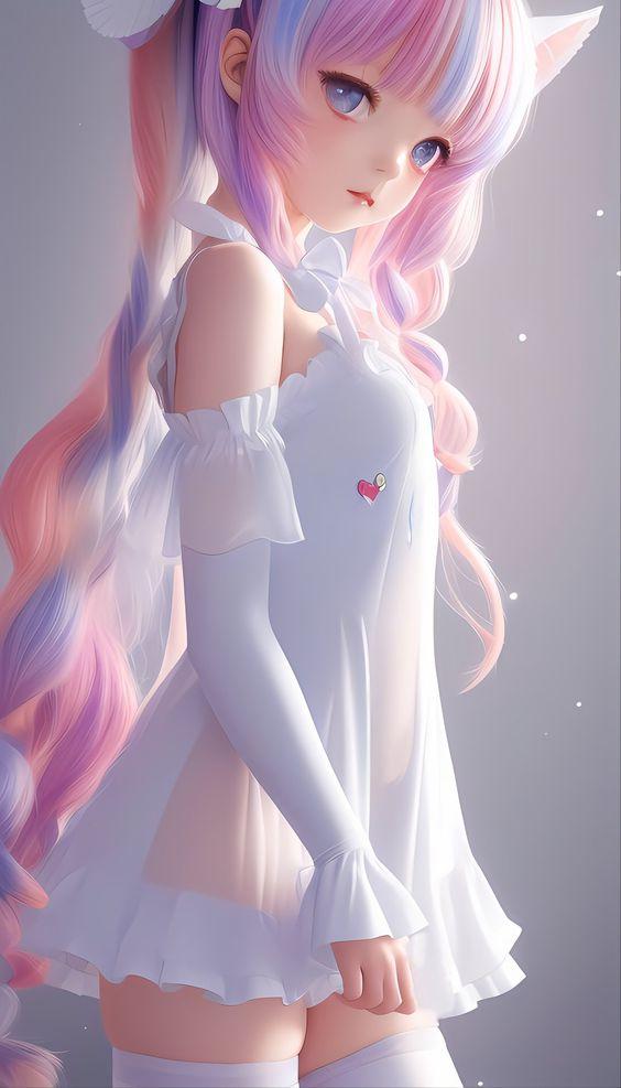 超可愛(ài)的蘿莉美少女AI繪畫(huà)