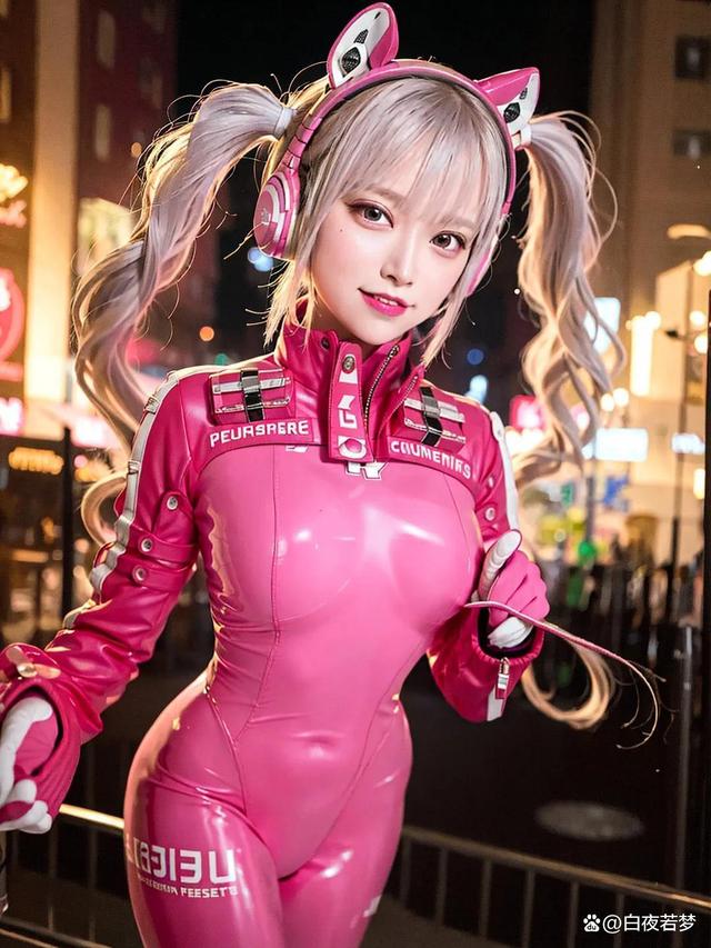 AI cos與真實的人類美女哪個更吸引人？40張AI cos美女圖給你答案