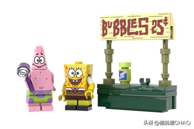 又一情懷MOC！樂高IDEAS作品《海綿寶寶—比基尼海灘》獲萬票支持