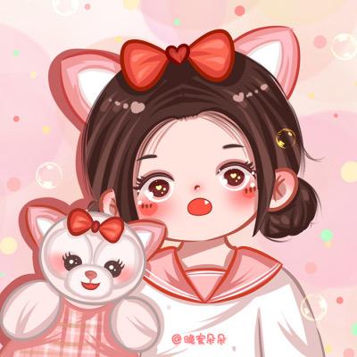 超可愛(ài)的卡通動(dòng)漫女生頭像、閨蜜頭像