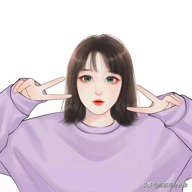換個頭像吧，清純可愛的女生頭像，看一眼就心動了
