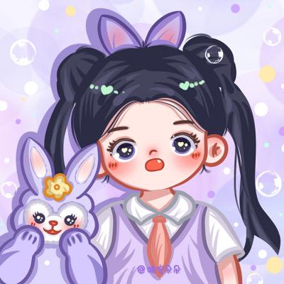 超可愛(ài)的卡通動(dòng)漫女生頭像、閨蜜頭像