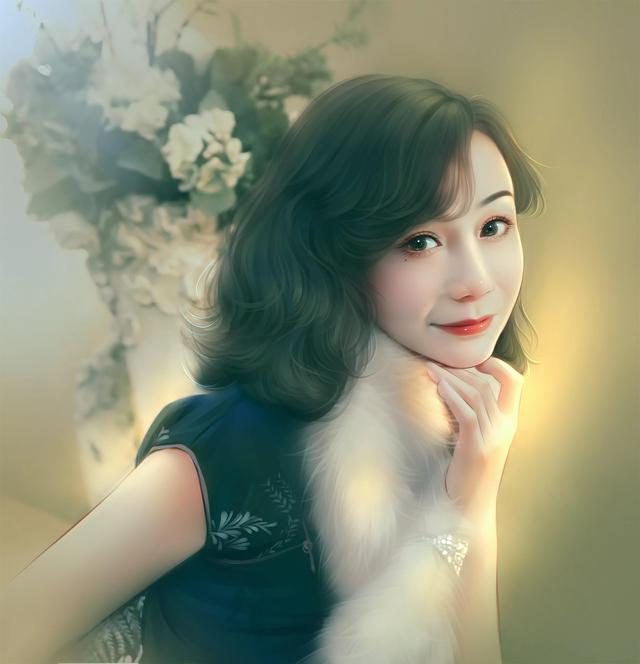 仙氣又干凈的氣質(zhì)型女生微信頭像 第一張愛了