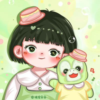 超可愛(ài)的卡通動(dòng)漫女生頭像、閨蜜頭像