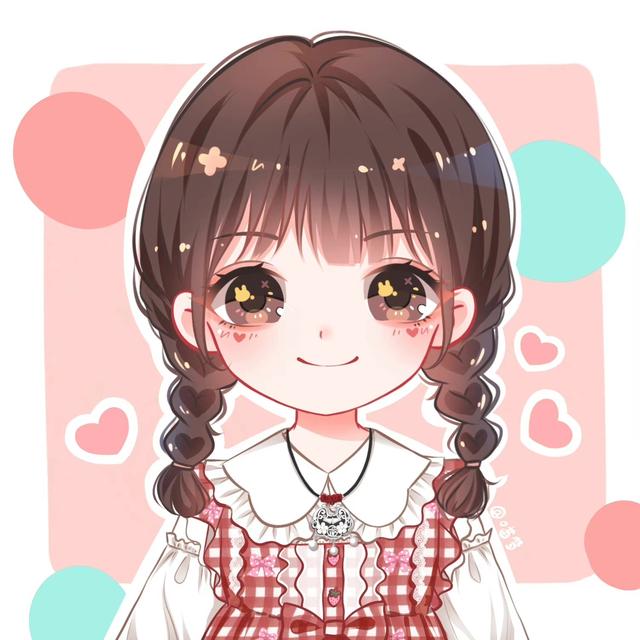 超可愛(ài)的卡通動(dòng)漫女生頭像、閨蜜頭像