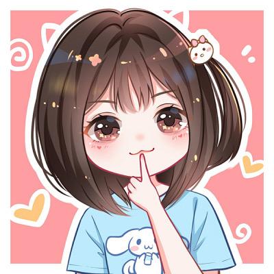 超可愛(ài)的卡通動(dòng)漫女生頭像、閨蜜頭像