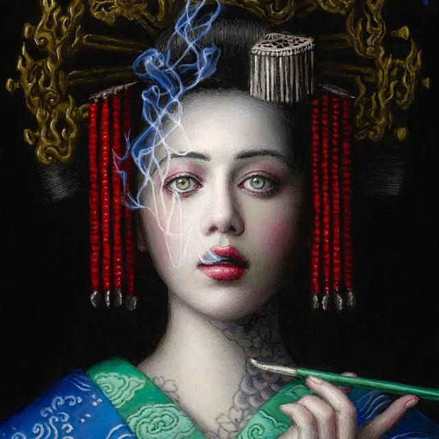 吉井千惠筆下的“銷魂女神”網(wǎng)友：不止“銷魂”，還“要命”