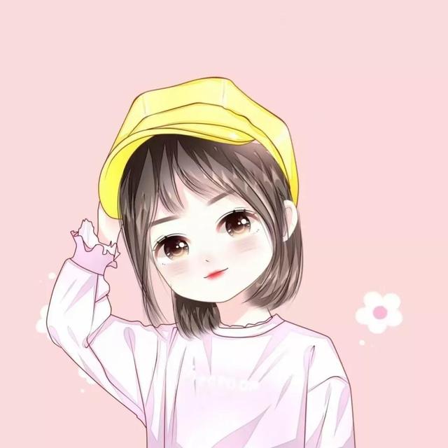 好運(yùn)滿滿的卡通女生微信頭像，換上更顯可愛喔