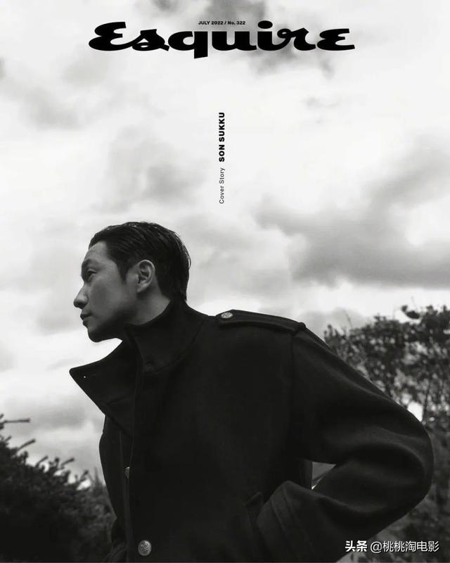 韓國(guó)男星孫錫久《Esquire》雜志封面大片，迷人魅力無(wú)法阻擋