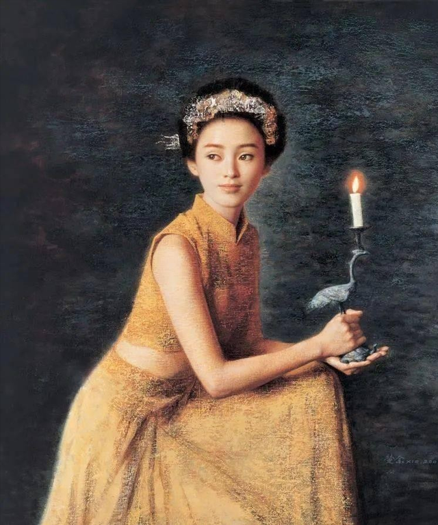 他畫了幅“裸女圖”，因太美被盜上千萬次，有人強行給它穿上衣服