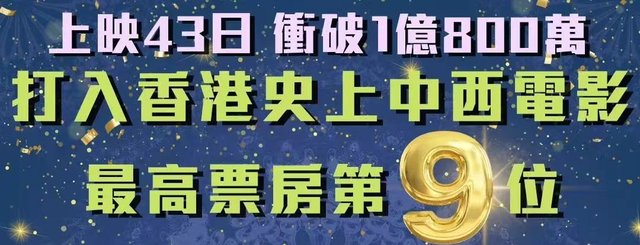 43天猛賺1.1億，這個(gè)內(nèi)娛幾乎空白的題材，也敢在港圈狂飆？