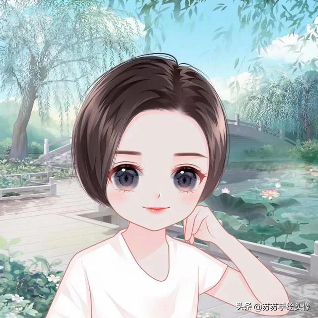 換個(gè)頭像吧，超萌超可愛(ài)的女生Q版卡通頭像，誰(shuí)看誰(shuí)喜歡
