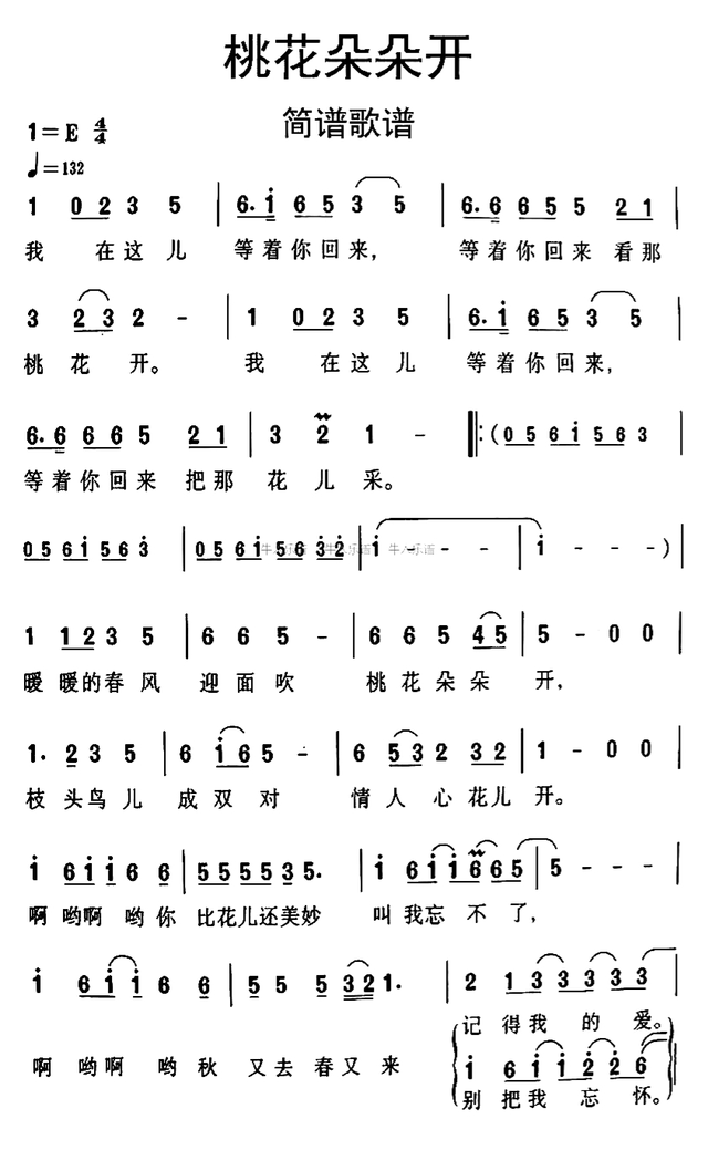 馬來(lái)西亞籍華裔流行樂(lè)男歌手阿牛歌曲簡(jiǎn)譜精選