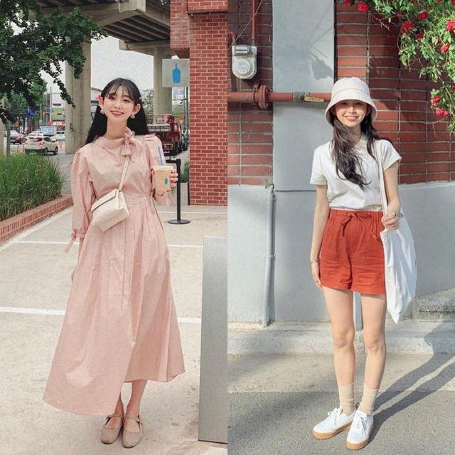 娃娃臉女生適合甜美風(fēng)穿搭，小巧精致又減齡，越看越好看