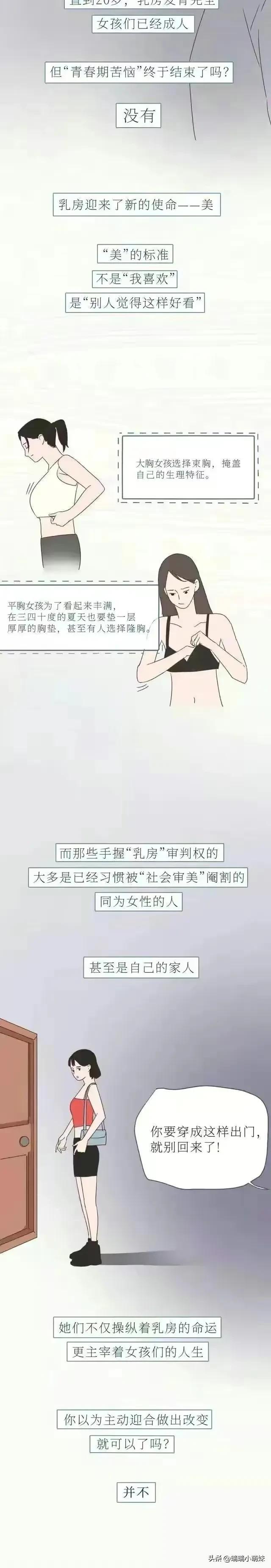 女人的胸，男生你懂多少？（漫畫）