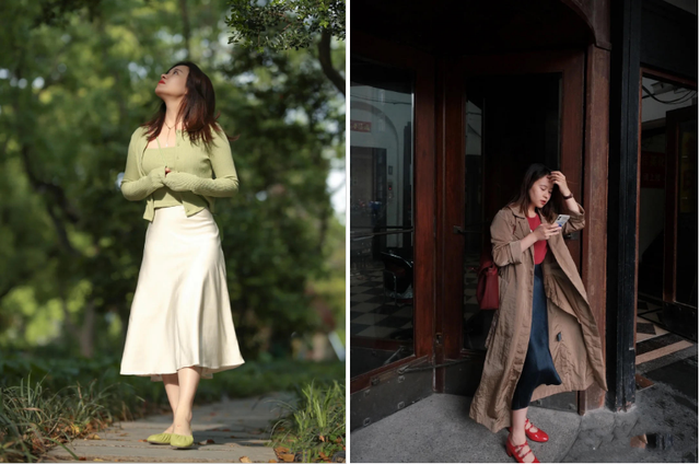 身高153、體重過百，靠會(huì)穿成功逆襲氣質(zhì)型美女，她的穿搭值得學(xué)