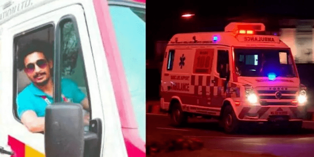 一位女性新冠患者，在救護車上被強奸了