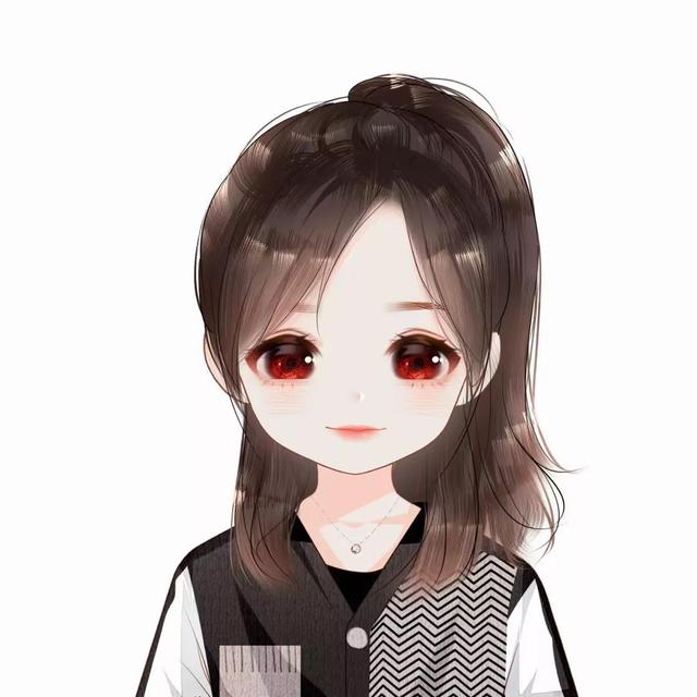 好運(yùn)滿滿的卡通女生微信頭像，換上更顯可愛喔